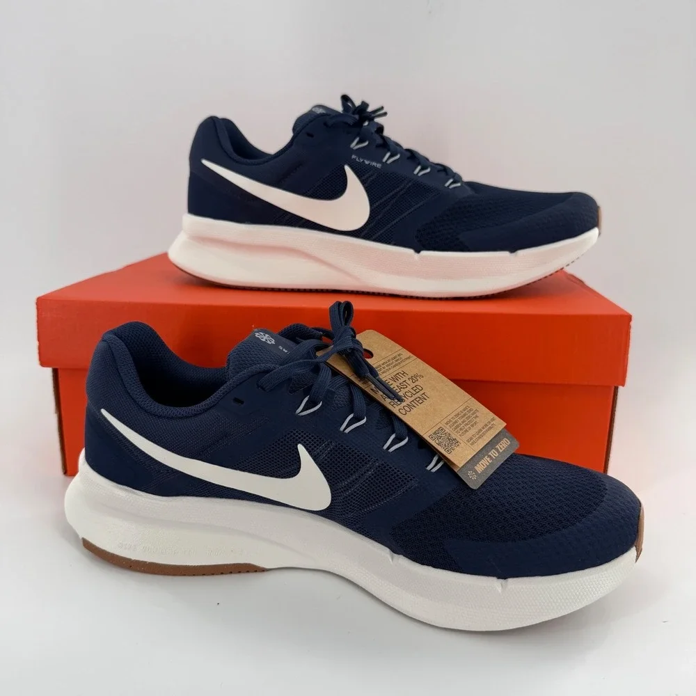 Nike Downshifter 13 Mens 9.5 Midnight Navy Running Shoes FD6454-400 New
